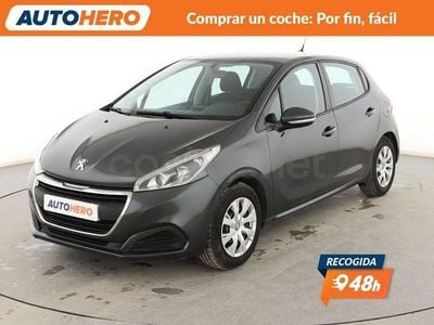 Usado Peugeot 208 Active 82 CV (60 kW) 2015 Gris Utilitario