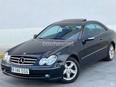 Usado Mercedes CLK200 Avantgarde 163 CV (119 kW) 2005 Azul Coupe