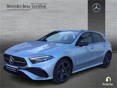 Usado Mercedes A250 AMG line 218 CV (160 kW) 2025 Plata hightech Berlina
