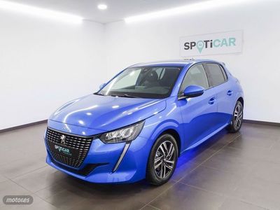 Usado Peugeot e-208 Allure 100 kW (136 CV) 2023 Azul Utilitario