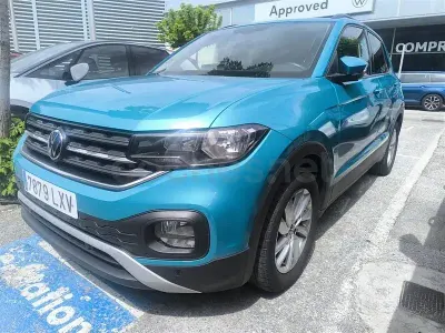 Usado VW T-Cross Advance 95 CV (69 kW) 2022 Azul SUV