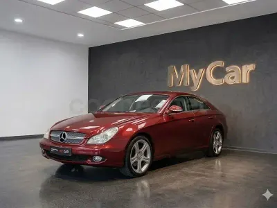 Usado Mercedes CLS350 272 CV (200 kW) 2005 Granate Coupe