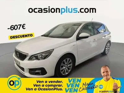 Usado Peugeot 308 Style 110 CV (80 kW) 2018 Blanco Utilitario