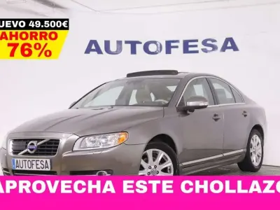 Usado Volvo S80 Summum 163 CV (119 kW) 2011 Marrón Berlina