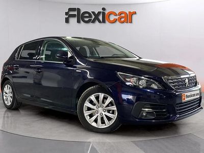 Usado Peugeot 308 Access 131 CV (96 kW) 2020 Azul Utilitario