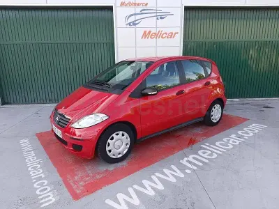 Usado Mercedes A160 Elegance 82 CV (60 kW) 2007 Rojo Monovolumen