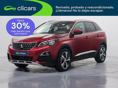 Usado Peugeot 3008 Allure 130 CV (95 kW) 2018 Rojo SUV