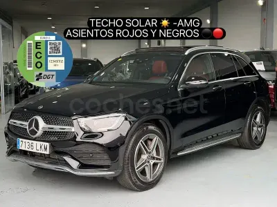 Usado Mercedes GLC300 258 CV (189 kW) 2020 Negro SUV