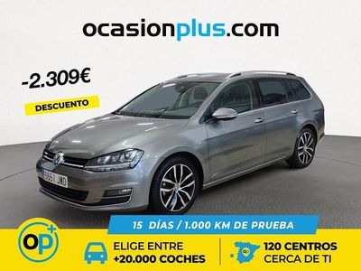 Usado VW Golf VII Sport 150 CV (110 kW) 2017 Gris Familiar