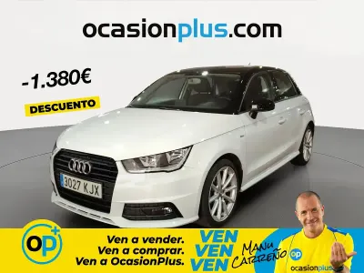 Usado Audi A1 90 CV (66 kW) 2018 Blanco