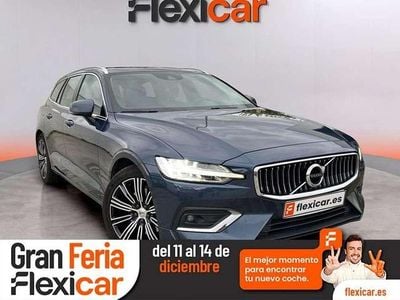 Azul Usado 2019 Volvo V60 R-Design Familiar | 26.990 € (Un poco caro)