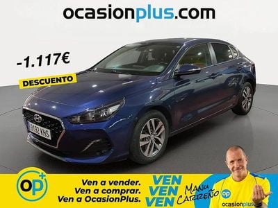 Usado Hyundai i30 120 HP (88 kW) 2018 Azul
