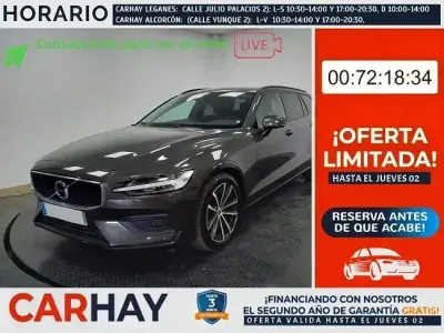 Usado Volvo V60 Momentum 197 CV (144 kW) 2022 Gris Familiar
