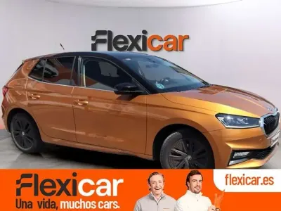 Usado Skoda Fabia Sport 110 CV (80 kW) 2021 Naranja Utilitario