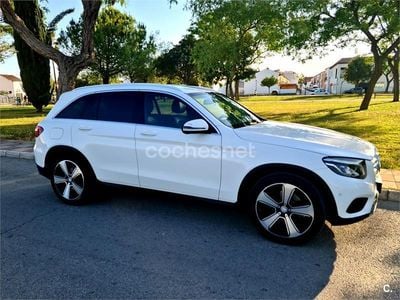 Usado Mercedes GLC250 AMG line 204 CV (150 kW) 2016 Blanco SUV