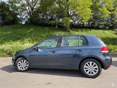 Usado VW Golf VI Advance 105 CV (77 kW) 2009 Azul Utilitario