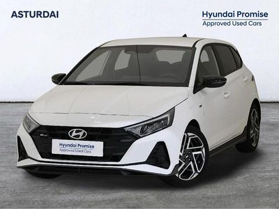 Usado Hyundai i20 N Line 79 CV (58 kW) 2025 Blanco Berlina