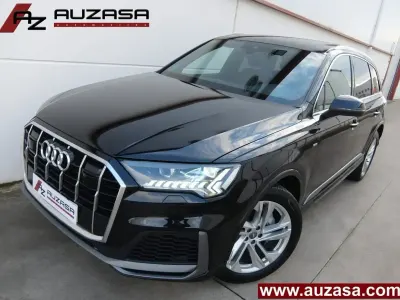 Usado Audi Q7 S-Line 286 CV (210 kW) 2021 Negro SUV