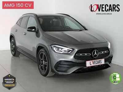 Gris Usado 2021 Mercedes GLA200 AMG Line Premium SUV | 31.900 € (Un poco caro)