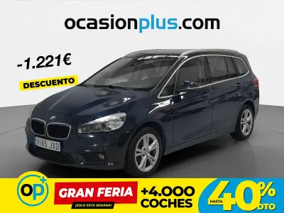 Usado BMW 218 Gran Tourer 150 CV (110 kW) 2017 Azul Monovolumen
