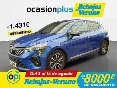 Usado Renault Clio V Techno 90 CV (66 kW) 2024 Azul Berlina