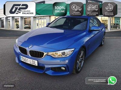 Usado BMW 420 190 CV (139 kW) 2015 Azul Coupe