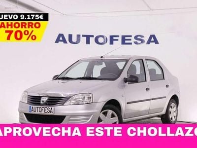 Usado Dacia Logan Ambiance 75 CV (55 kW) 2010 Gris Utilitario