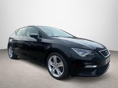 Usado Seat Leon FR 125 CV (91 kW) 2017 Negro Berlina