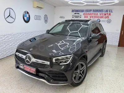 Usado Mercedes GLC220 194 CV (142 kW) 2021 Gris / plata SUV