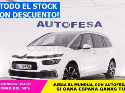 Usado Citroën C4 SpaceTourer Feel 130 CV (95 kW) 2019 Blanco Monovolumen