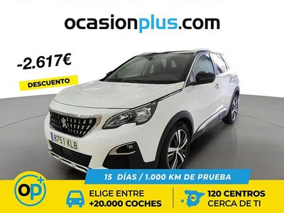 Usado Peugeot 3008 Allure 130 CV (95 kW) 2018 Blanco SUV
