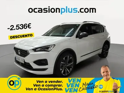 Usado Seat Tarraco FR 150 CV (110 kW) 2022 Blanco SUV