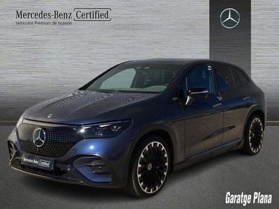Azul sodalita Usado 2024 Mercedes EQE500 SUV | 90.100 € (Precio justo)
