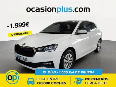 Usado Skoda Fabia Selection 95 CV (69 kW) 2024 Blanco Utilitario