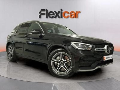 Usado Mercedes GLC200 163 CV (119 kW) 2020 Negro SUV