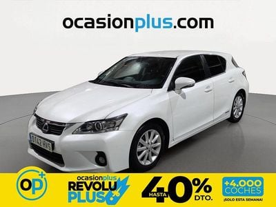 Usado Lexus CT200h 136 CV (100 kW) 2014 Blanco Utilitario