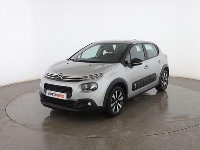 Usado Citroën C3 Feel 82 CV (60 kW) 2018 Plata Utilitario