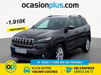 Usado Jeep Cherokee Longitude 140 CV (102 kW) 2018 Gris SUV