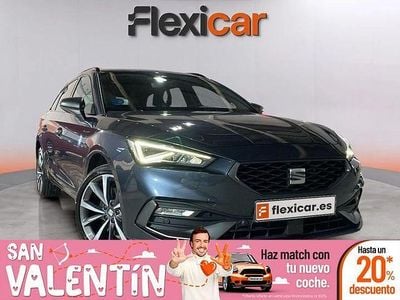 Usado Seat Leon FR 204 CV (150 kW) 2020 Azul Berlina