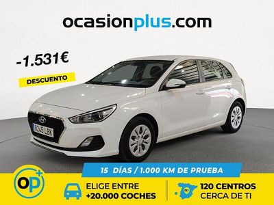 Usado Hyundai i30 100 CV (73 kW) 2019 Blanco
