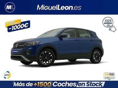 Azul Usado 2019 VW T-Cross Edition SUV | 14.985 € (Precio justo)