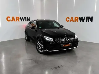Usado Mercedes GLC220 170 CV (125 kW) 2017 Negro SUV