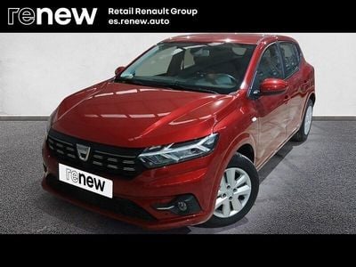Usado Dacia Sandero Essentiel 100 CV (73 kW) 2021 Rojo Berlina