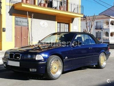 Usado BMW 320 Cabriolet 150 CV (110 kW) 1997 Azul Descapotable