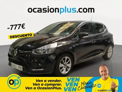 Usado Renault Clio IV LIMITED 90 CV (66 kW) 2017 Negro Berlina
