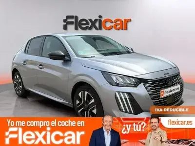 Usado Peugeot 208 Allure 100 CV (73 kW) 2025 Gris Utilitario