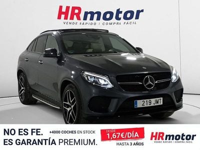 Usado Mercedes GLE350 AMG line 258 CV (189 kW) 2016 Gris SUV