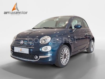 Usado Fiat 500 Lounge 69 CV (50 kW) 2017 Azul Berlina
