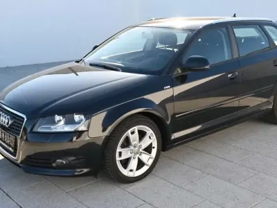 Usado Audi A3 Sportback Ambition 140 CV (102 kW) 2008 Negro Utilitario