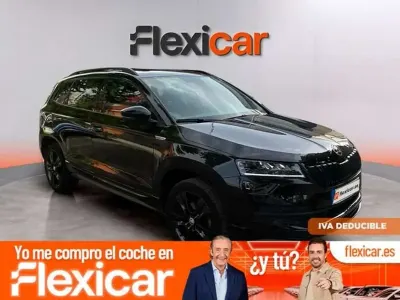 Usado Skoda Karoq SportLine 150 CV (110 kW) 2021 Negro SUV